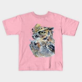 The Owl | A Lonely Aves Kids T-Shirt